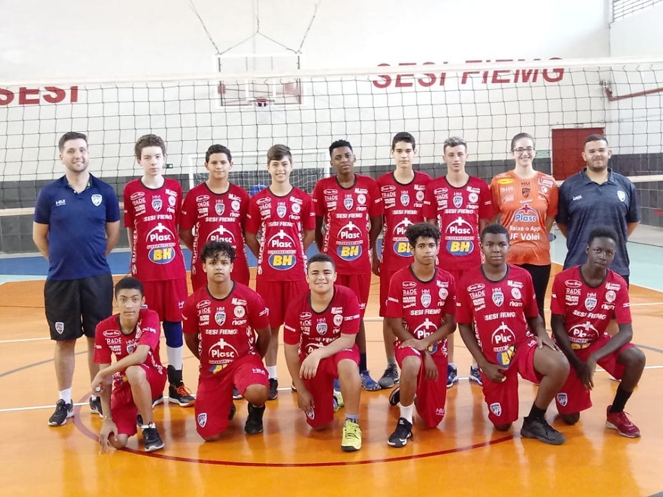 SESI/JF Vôlei viaja para a disputa do Campeonato Mineiro sub-15